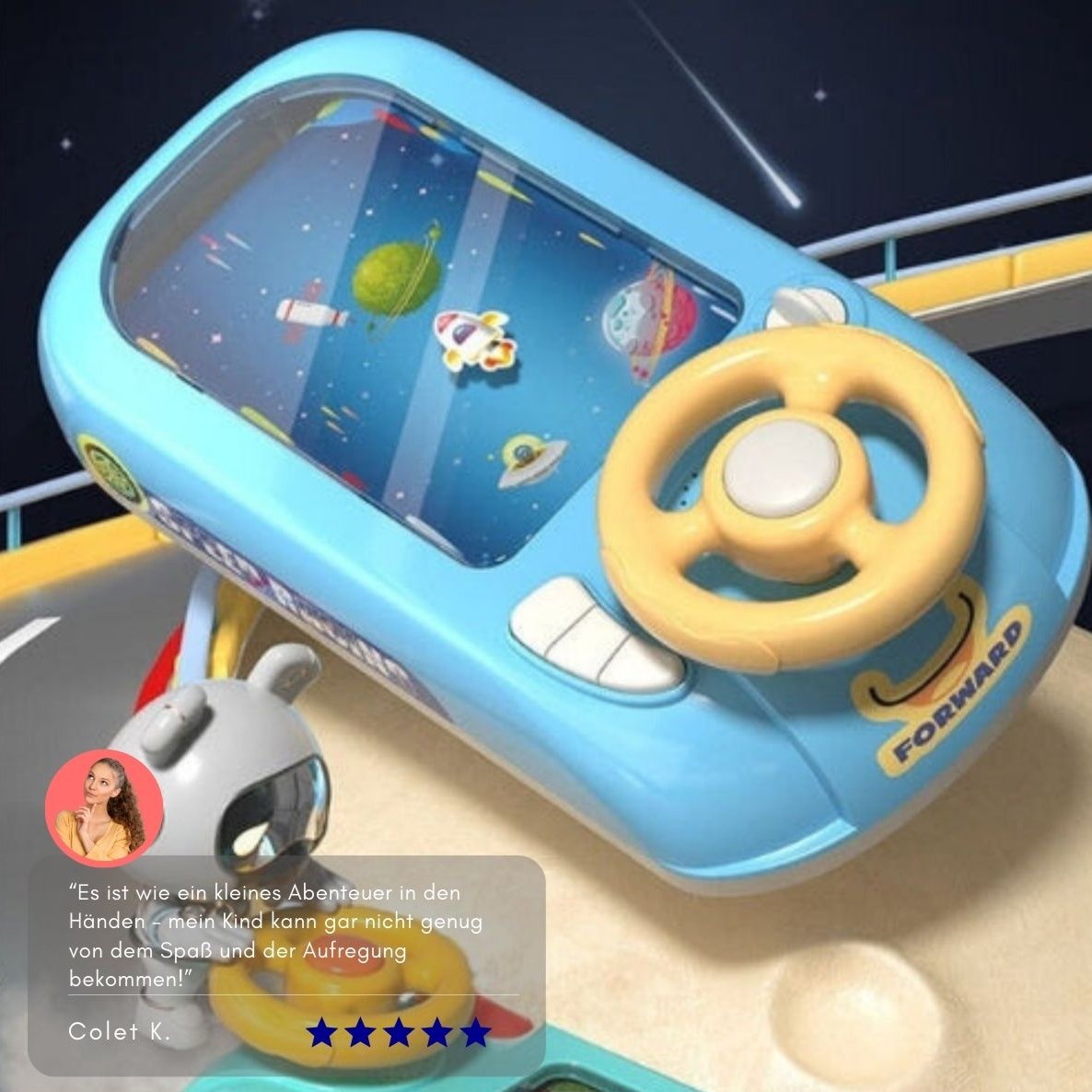 Serenosole™ SpaceDash Kinderspielzeug | Starte in endlose Weltraumabenteuer | Bestes Abenteuer-Spielzeug für Kinder 2024