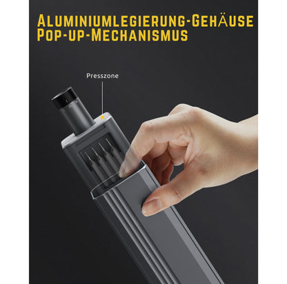 Serenosole™ PowerBit Mini elektrische schroevendraaierset | Altijd het juiste gereedschap | Kleinste elektrische schroevendraaierset 2024