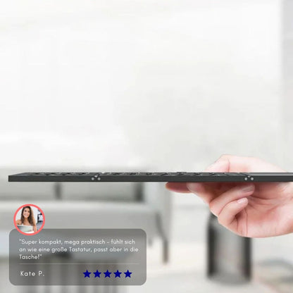 Serenosole™ FlexBoard | Taschenformat-Tastatur mit integriertem Touchpad | Ultimative Taschen-Tastatur 2025