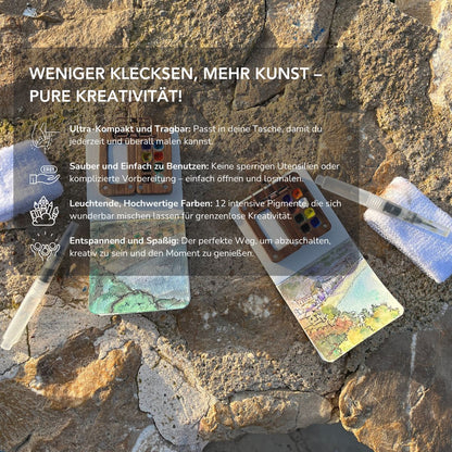 Serenosole™ ColorNest | Entfessle deine Kreativität jederzeit und überall | Ultimatives Reise-Malset 2025