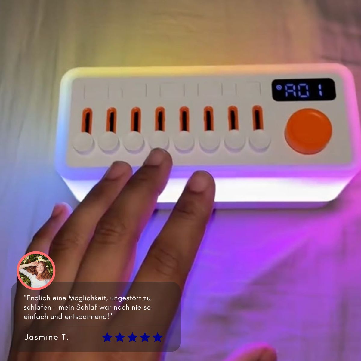 Serenosole™ DreamNoise | Blockiere Ablenkungen und genieße beruhigende Klänge | Der ultimative Schlafbegleiter 2025