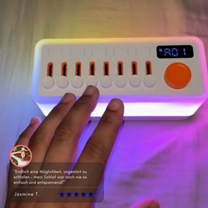 Serenosole™ DreamNoise | Blockiere Ablenkungen und genieße beruhigende Klänge | Der ultimative Schlafbegleiter 2025