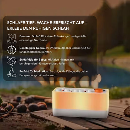 Serenosole™ DreamNoise | Blockiere Ablenkungen und genieße beruhigende Klänge | Der ultimative Schlafbegleiter 2025