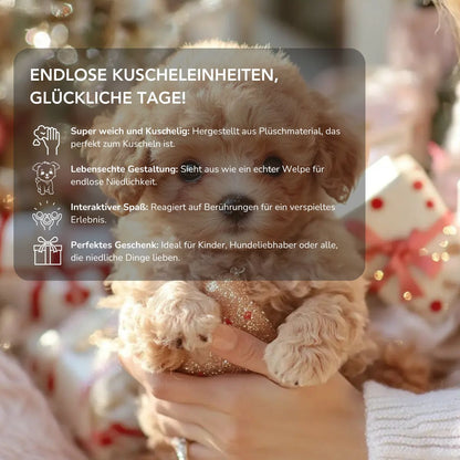 Serenosole™ PawBot | Super weich, lebensecht und perfekte Kuschelpartner | Die süßeste Puppenhund 2025