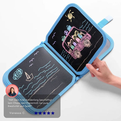 Serenosole™ InspiraDraw | Endlose Kreativität – zeichnen, wischen und wiederholen | Lieblingskunstwerkzeug der Kinder 2025