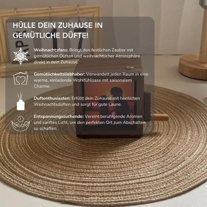Serenosole™ SereneScents Duftender Winter Diffusor | Gemütliche Duftende Oase | Beste Duftlösung für die Feiertage 2024