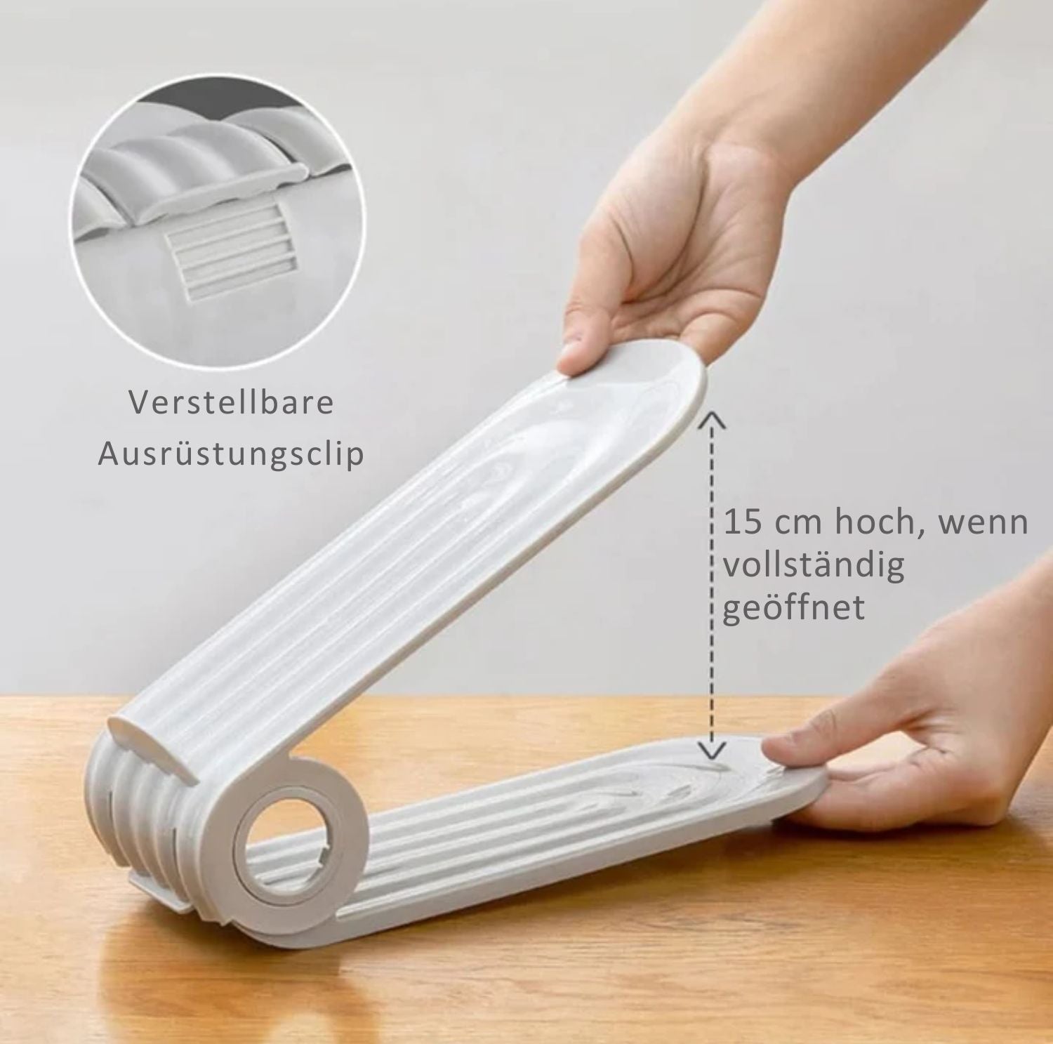 Serenosole™ ShoeSafe Shoe Aufbewahrungsschoner | Hält deine Schuhe ordentlich, organisiert und perfekt in Form (1+1 GRATIS)