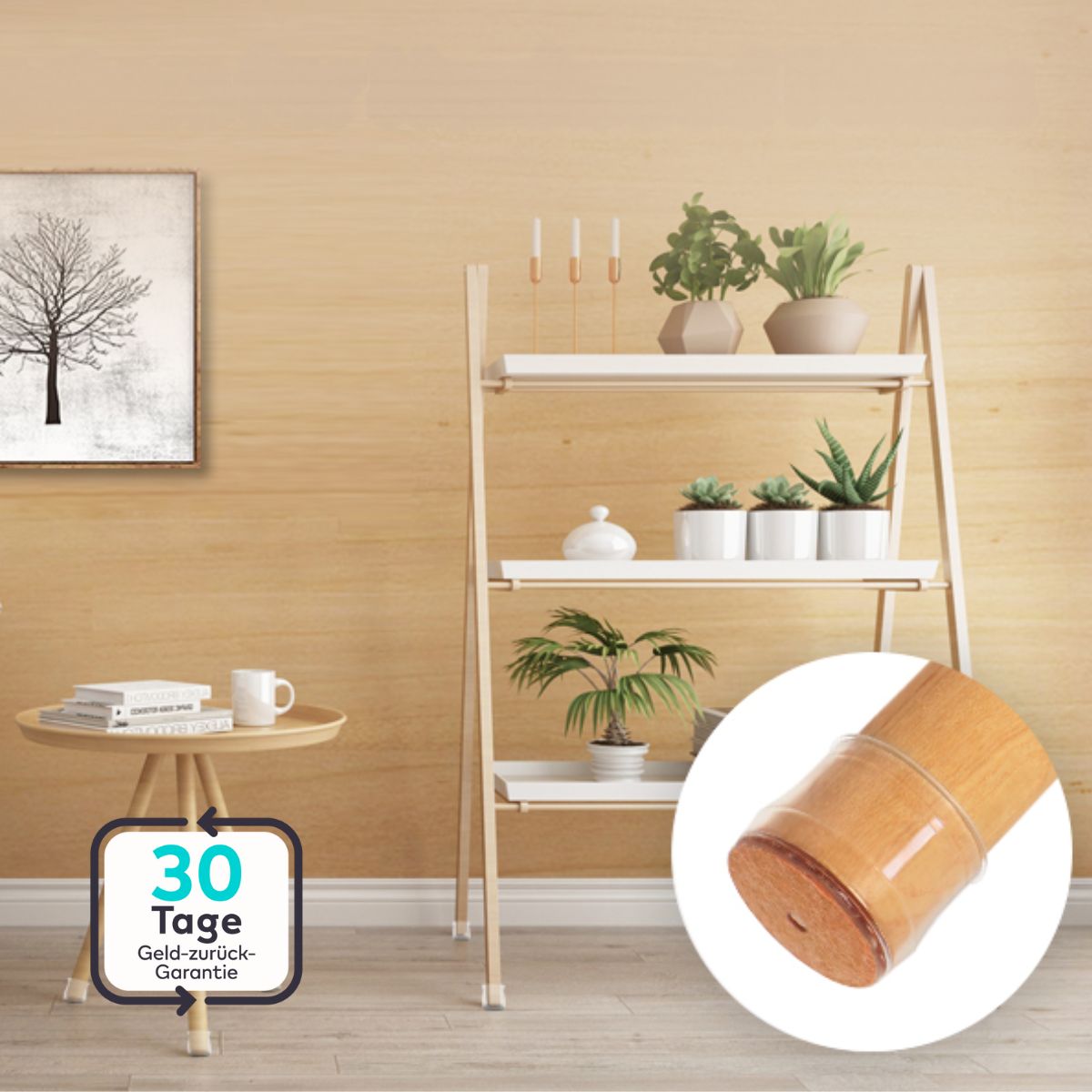 Serenosole™ SoftGlide siliconen stoelbeenbeschermers | Stille beweging en bescherming van vloeren tegen krassen | Beste oplossing tegen krassen 2024 (Pack van 12 | 1+1 GRATIS)