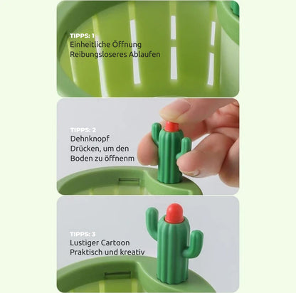 Serenosole™ CactiGuard Kaktus-Spülbeckenfilter | Halte dein Spülbecken sauber und frei von Verstopfungen
