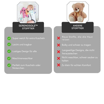 Serenosole™ GentleHug Stich Kuscheln | Unvergleichliche Weichheit für den ultimativen Kuschelkomfort | Ultimativer Kuschel-Begleiter 2024