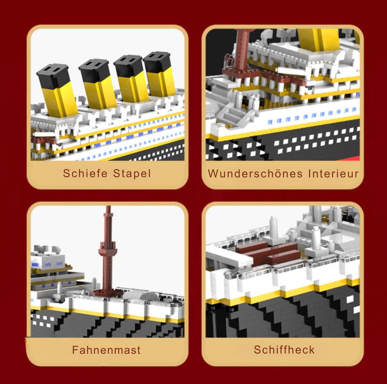 Serenosole™ ShipCraft Titanic-Bausatz | Erschaffe ein legendäres Schiff mit deinen eigenen Händen