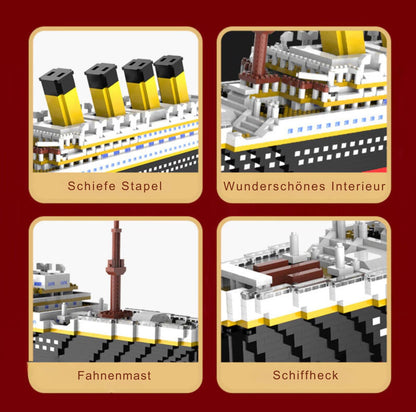 Serenosole™ ShipCraft Titanic-Bausatz | Erschaffe ein legendäres Schiff mit deinen eigenen Händen