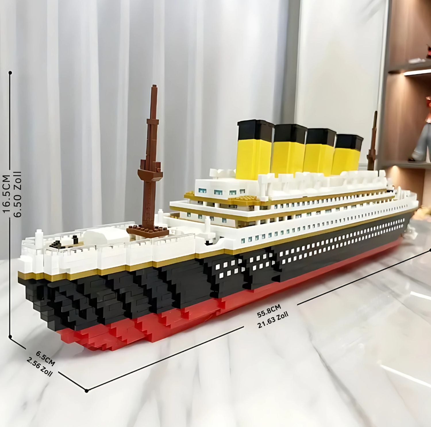 Serenosole™ ShipCraft Titanic-Bausatz | Erschaffe ein legendäres Schiff mit deinen eigenen Händen