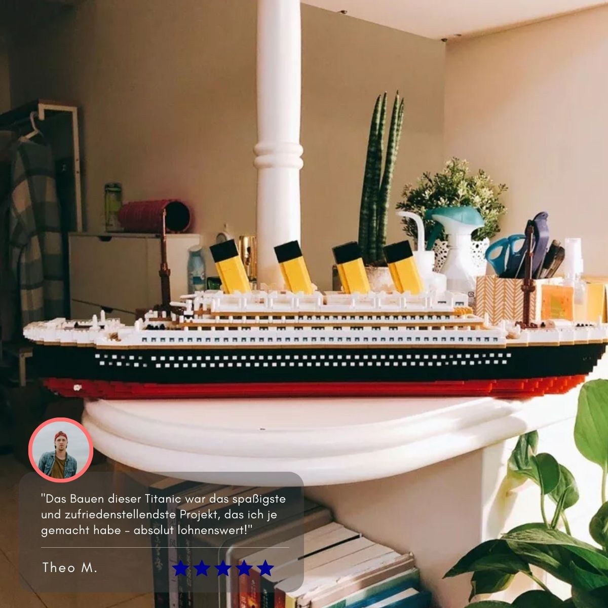 Serenosole™ ShipCraft Titanic-Bausatz | Erschaffe ein legendäres Schiff mit deinen eigenen Händen
