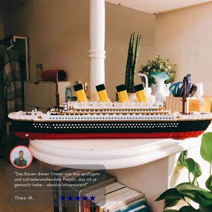 Serenosole™ ShipCraft Titanic-Bausatz | Erschaffe ein legendäres Schiff mit deinen eigenen Händen
