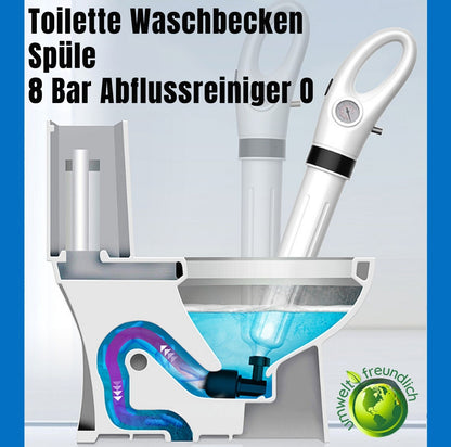 Serenosole™ DrainBlaster Turbo air pressure plunger | Beseitigt Verstopfungen in Sekunden |  Ultimativer Verstopfungs-Befreier 2024