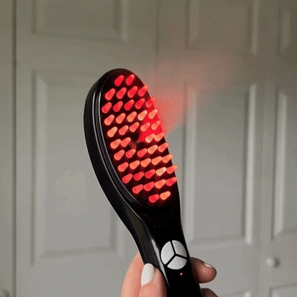 Serenosole™ Rood/Blauw Lichte Spuitborstel | Verbeterde gezondheid van haar en hoofdhuid | Beste oplossing voor een gezonde hoofdhuid 2024