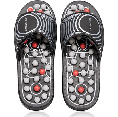 Serenosole™ SootheSteps Acupressuurpantoffels | Verwen uw voeten dagelijks | De beste voetmassageslippers 2024 (1+1 GRATIS)