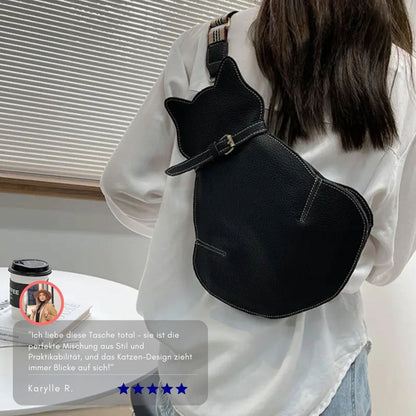 Serenosole™ PurrLeather Katzenledertasche | Weiches Lederdesign, sanft zum Fell und langlebig!