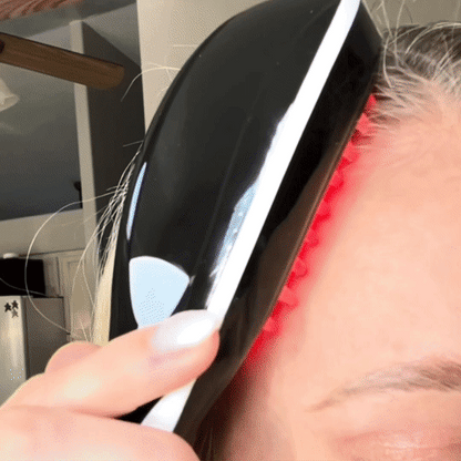 Serenosole™ Rood/Blauw Lichte Spuitborstel | Verbeterde gezondheid van haar en hoofdhuid | Beste oplossing voor een gezonde hoofdhuid 2024