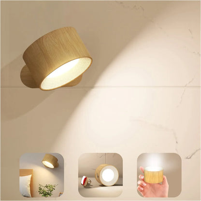 Serenosols™Aurora 360 &amp;deg; Wandlamp | Moderne, draadloze LED-verlichting (1 1 GRATIS)
