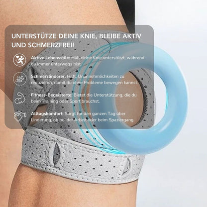 Serenosole™ KneeZen | Bequeme Kniebandage, die dich den ganzen Tag schmerzfrei in Bewegung hält | Knieunterstützung der nächsten Generation 2025
