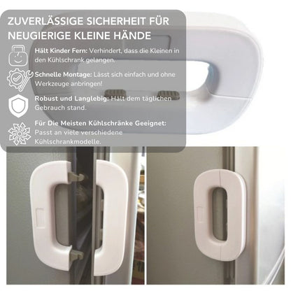 Serenosole™ SecureCool koelkastdeurslot | Houdt kinderen op afstand en beveiligt uw koelkast | Top kindveilige koelkastslot 2024