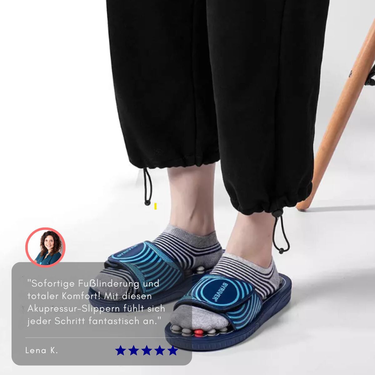 Serenosole™ SootheSteps Acupressuurpantoffels | Verwen uw voeten dagelijks | De beste voetmassageslippers 2024 (1+1 GRATIS)